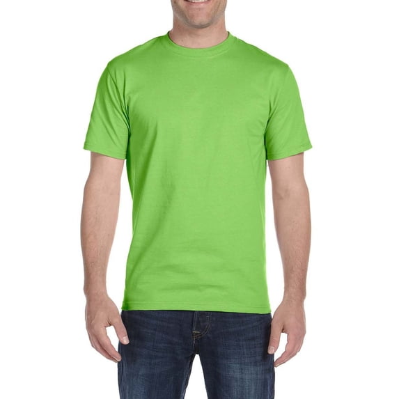 JustBlanks Dry Blend T Shirt Classic Fit Rib Collar Taped Neck