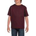 thumbnail image 1 of JustBlanks Youth DryBlend Short Sleeve Crew Neck Double Stitched Hem Classic Fit T Shirt, 1 of 1