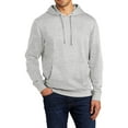 thumbnail image 1 of JustBlanks Fleece Pullover Hoodie Cotton Poly Blend Jersey Lined Hood Long Sleeves Midweight Ribbed Cuffs Hem Classic Fit Sweatshirts, 1 of 1