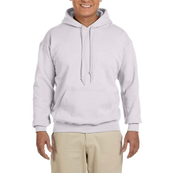 JustBlanks Heavy Blend Hooded Sweatshirt Soft Cotton Poly Blend Pullover with Kangaroo Pocket