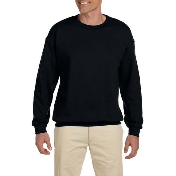 JustBlanks Heavy Blend Adult 8 oz 50 50 Fleece Crew Sweatshirt