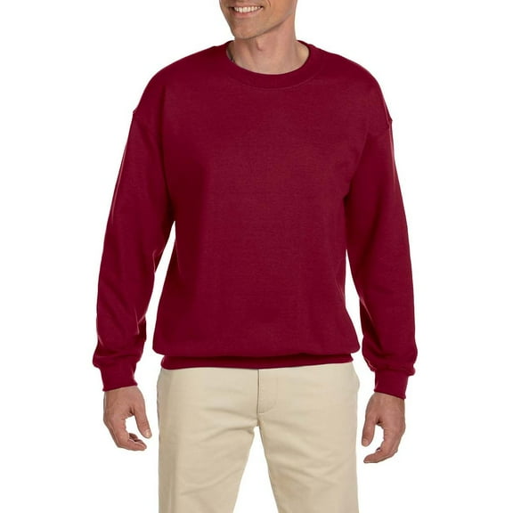 JustBlanks Heavy Blend Adult 8 oz 50 50 Fleece Crew Sweatshirt