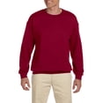 thumbnail image 1 of JustBlanks Heavy Blend Crewneck Sweatshirt, Cardinal Red, 4X, 4-Pack, 1 of 1
