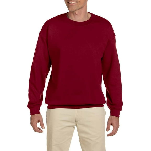 JustBlanks Heavy Blend Adult 8 oz 50 50 Fleece Crew Sweatshirt