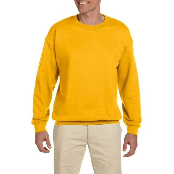 JustBlanks Heavy Blend Adult 8 oz 50 50 Fleece Crew Sweatshirt