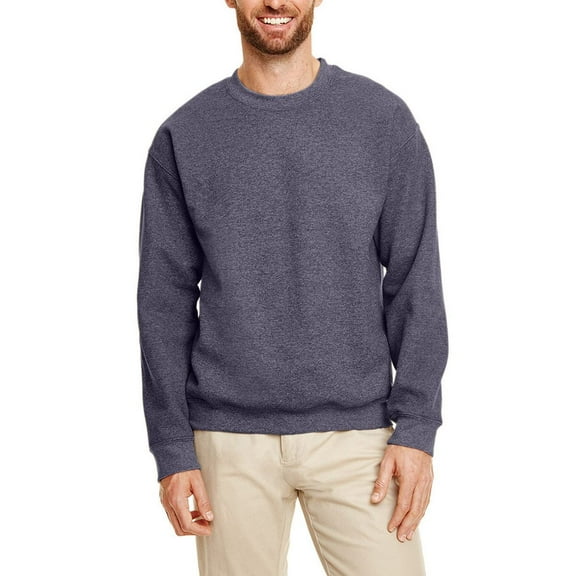 JustBlanks Heavy Blend Adult 8 oz 50 50 Fleece Crew Sweatshirt