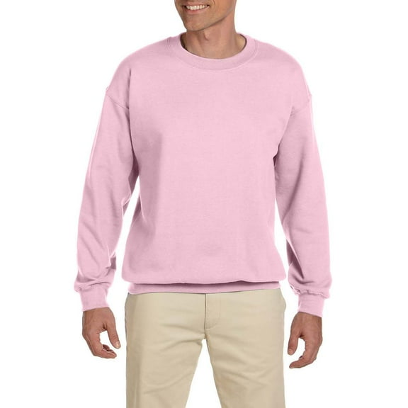 JustBlanks Heavy Blend Adult 8 oz 50 50 Fleece Crew Sweatshirt