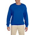 thumbnail image 1 of JustBlanks Heavy Blend Crewneck Sweatshirt, Royal, 4X, 4-Pack, 1 of 1