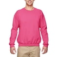 thumbnail image 1 of JustBlanks Heavy Blend Crewneck Sweatshirt, Safety Pink, 5X, 6-Pack, 1 of 1