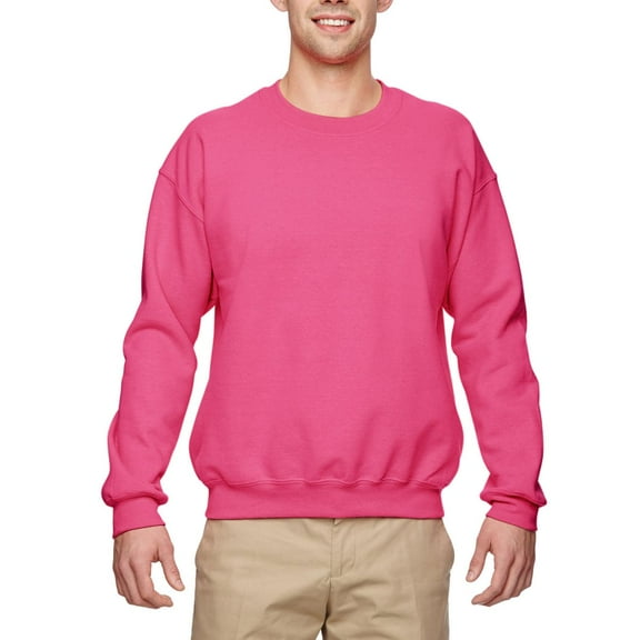 JustBlanks Heavy Blend Adult 8 oz 50 50 Fleece Crew Sweatshirt