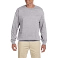 thumbnail image 1 of JustBlanks Heavy Blend Adult 8 oz 50 50 Fleece Crew Sweatshirt, 1 of 1