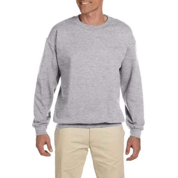 JustBlanks Heavy Blend Adult 8 oz 50 50 Fleece Crew Sweatshirt