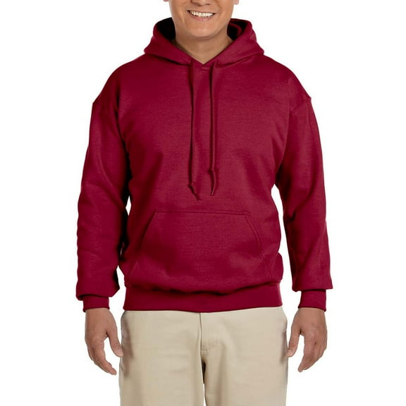 JustBlanks Heavy Blend Hooded Sweatshirt Soft Cotton Poly Blend Pullover with Kangaroo Pocket