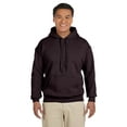 thumbnail image 1 of JustBlanks Heavy Blend Hooded Sweatshirt , Dark Chocolate, S, 2-Pack, 1 of 1