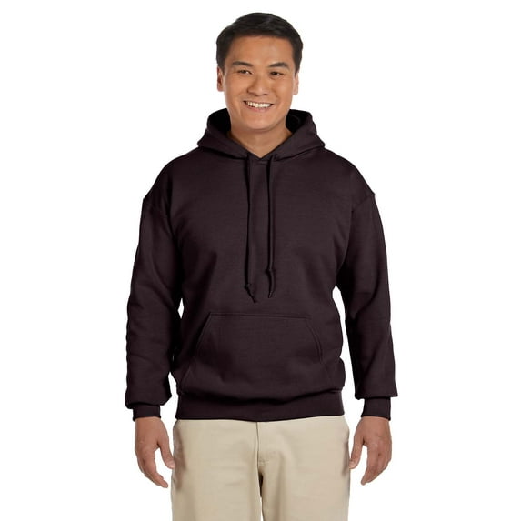 JustBlanks Heavy Blend Hooded Sweatshirt , Dark Chocolate, S, 2-Pack
