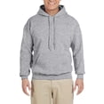thumbnail image 1 of JustBlanks Heavy Blend Hooded Sweatshirt Soft Cotton Poly Blend Pullover with Kangaroo Pocket, 1 of 1