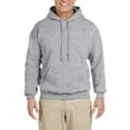 thumbnail image 1 of JustBlanks Heavy Blend Hooded Sweatshirt Soft Cotton Poly Blend Pullover with Kangaroo Pocket, 1 of 1