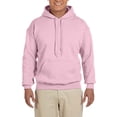 thumbnail image 1 of JustBlanks Heavy Blend Hooded Sweatshirt Soft Cotton Poly Blend Pullover with Kangaroo Pocket, 1 of 1