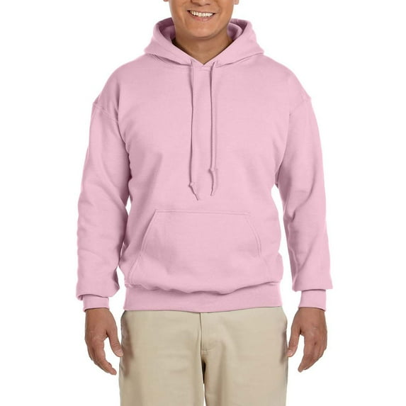 JustBlanks Heavy Blend Hooded Sweatshirt Soft Cotton Poly Blend Pullover with Kangaroo Pocket