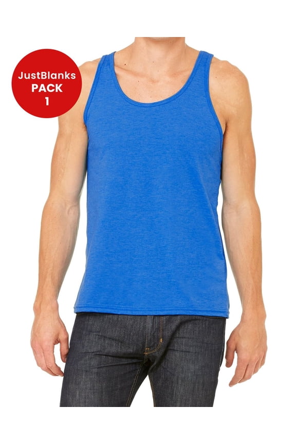 Jersey Tank Top Soft Cotton Blend Lightweight Sleeveless