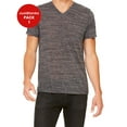 thumbnail image 1 of JustBlanks Jersey V Neck Tee Shoulder to Shoulder Taping Pre Shrunk, 1 of 1