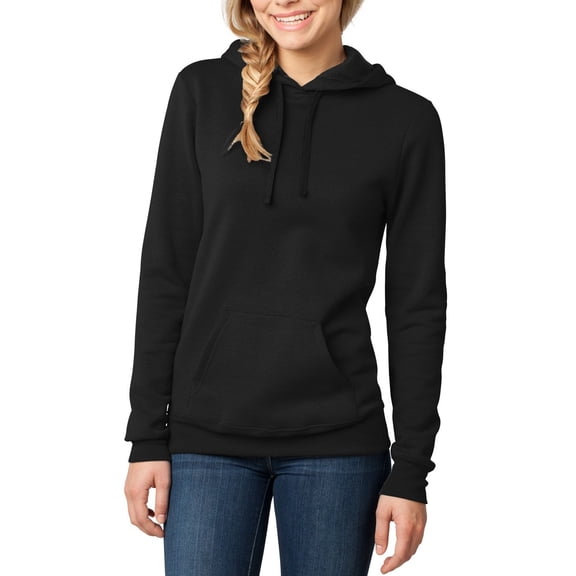 JustBlanks Juniors The Concert Fleece Hoodie, Black, 4XL