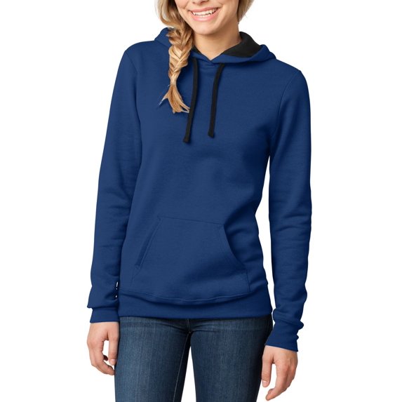 JustBlanks Juniors Fleece Pullover Hoodie 50 50 Cotton Polyester Blend with Front Pocket Sweatshirts