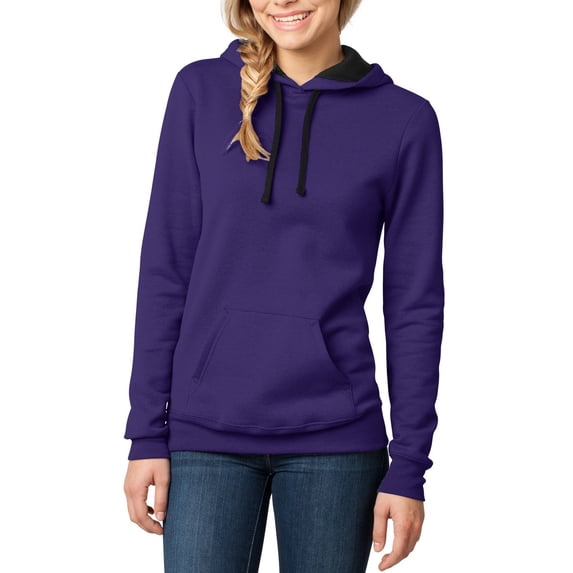 JustBlanks Juniors Fleece Pullover Hoodie 50 50 Cotton Polyester Blend with Front Pocket Sweatshirts