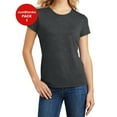 thumbnail image 1 of JustBlanks Ladies Perfect Tri Shoulder to shoulder taping Crew T Shirt, 1 of 1