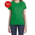thumbnail image 1 of JustBlanks Ladies 100 Combed Ring Spun Cotton T Shirt Seamed Collar Shoulder to Shoulder Tape, 1 of 1