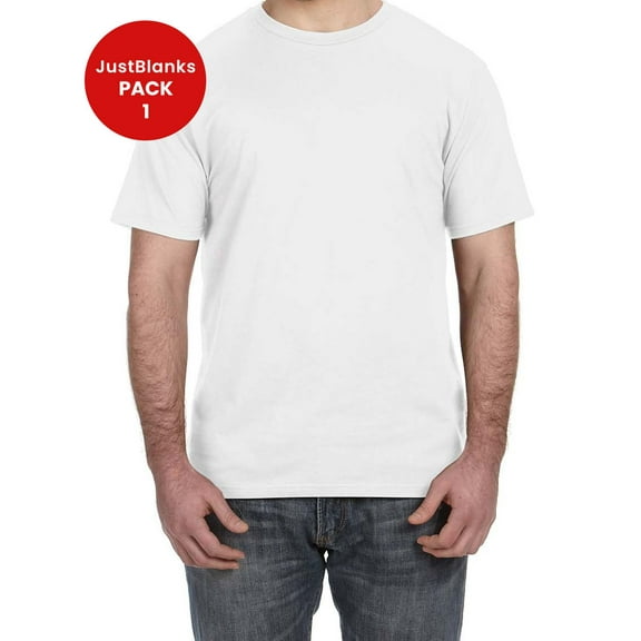 JustBlanks Lightweight Fashion Short Sleeve T Shirt Shoulder to Shoulder Taping