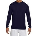 thumbnail image 1 of JustBlanks Mens Crew Neck T Shirt Long Sleeve Cooling Performance, 1 of 1