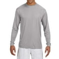 thumbnail image 1 of JustBlanks Mens Crew Neck T Shirt Long Sleeve Cooling Performance, 1 of 1