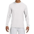 thumbnail image 1 of JustBlanks Mens Crew Neck T Shirt Long Sleeve Cooling Performance, 1 of 1