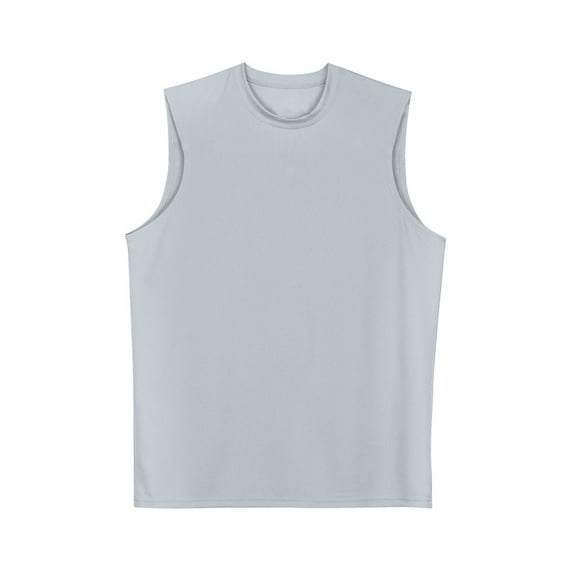 JustBlanks Mens Cooling Performance Muscle Fit T-Shirt 100 Polyester Crew Neck Sleeveless