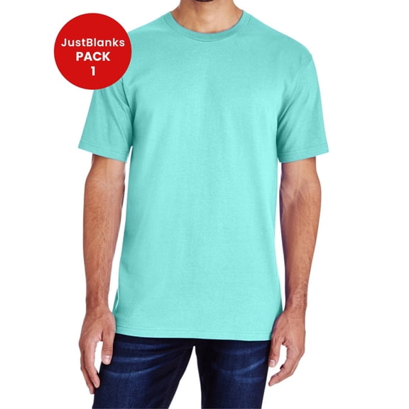 JustBlanks Hammer T Shirt Modern Rib Collar Taped Neck Shoulders for Comfort Durability