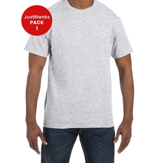 JustBlanks Dri Power 50 50 Moisture Wicking Soft Cotton Poly T Shirt
