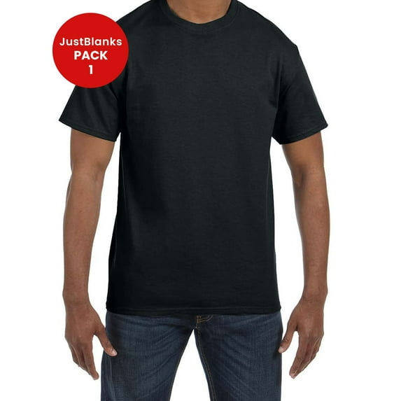 JustBlanks Dri Power 50 50 Moisture Wicking Soft Cotton Poly T Shirt