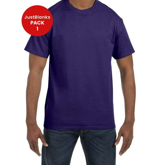 JustBlanks Dri Power 50 50 Moisture Wicking Soft Cotton Poly T Shirt