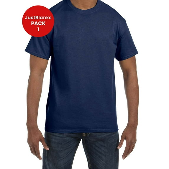JustBlanks Dri Power 50 50 Moisture Wicking Soft Cotton Poly T Shirt