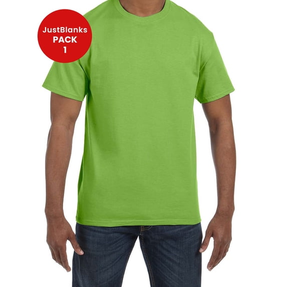 JustBlanks Dri Power 50 50 Moisture Wicking Soft Cotton Poly T Shirt