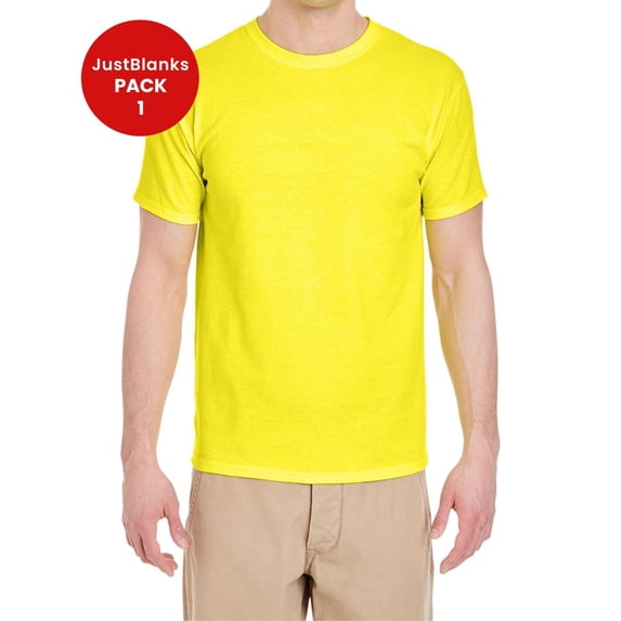JustBlanks Dri Power 50 50 Moisture Wicking Soft Cotton Poly T Shirt
