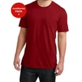 thumbnail image 1 of JustBlanks Mens Slim Fit Soft Combed Cotton Stylish Casual with Chest Pocket T Shirt, 1 of 1