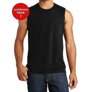 JustBlanks Young Mens V.I.T. Muscle Tank Strengthen your look with this very important very comfortable tank.