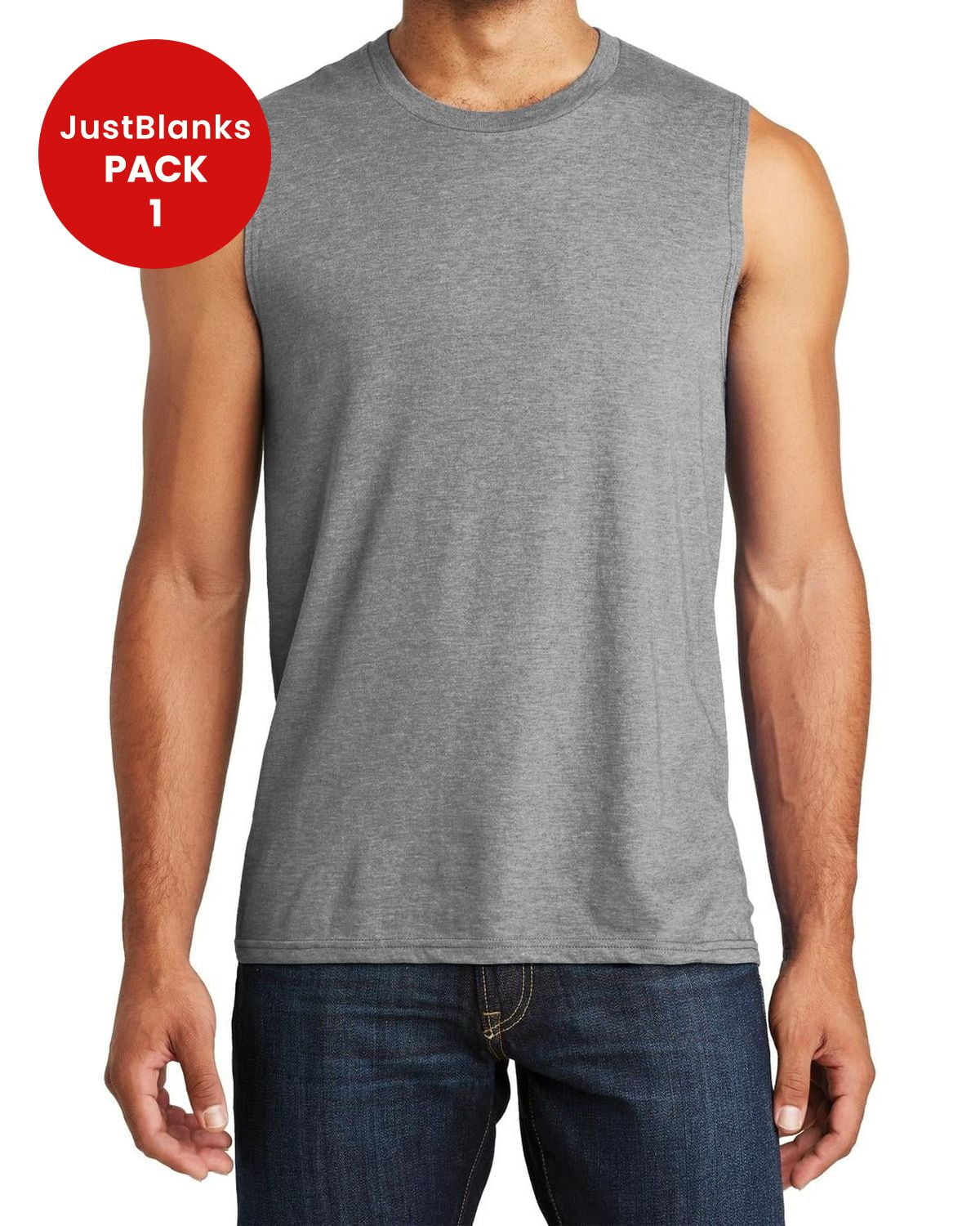 Yazbek Men's Heavyweight Sleeveless Muscle T-Shirt