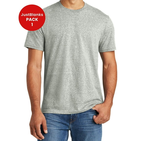 JustBlanks Astro Tee A cosmos of intermixed colors Shoulder to shoulder taping Crew Neck T Shirt