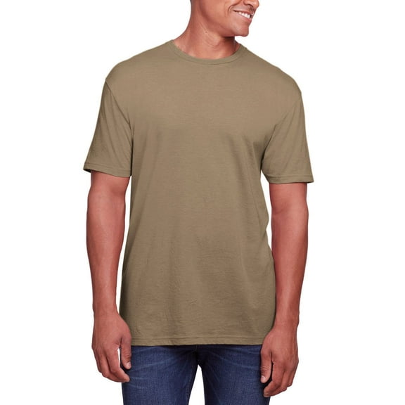 JustBlanks Mens Softstyle CVC Crew Neck Short Sleeve T Shirt