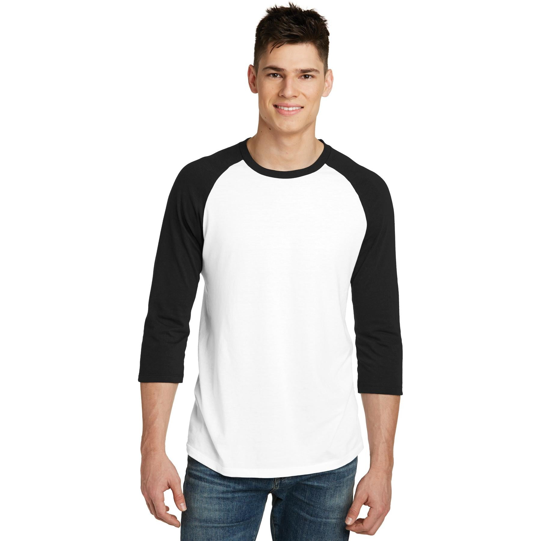 JustBlanks Men's Very Important Tee 3/4-Sleeve Raglan T-Shirt 4.3