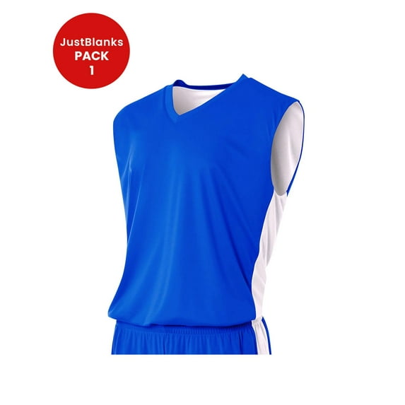 JustBlanks Mens Bodybuilding Reversible Sleeveless Muscle Workout Tank Top