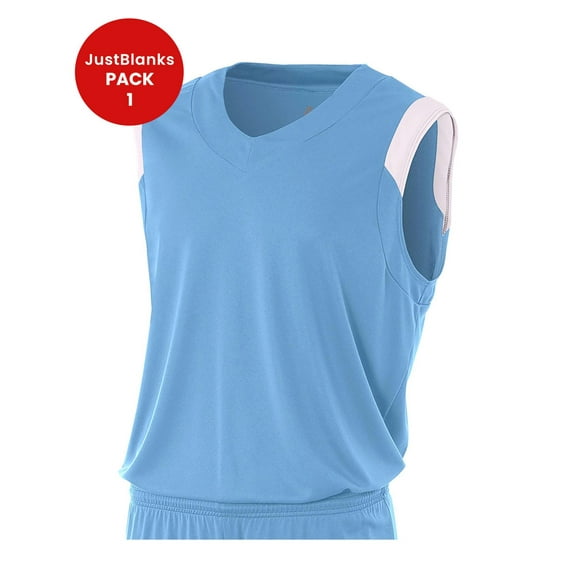 JustBlanks Mens Bodybuilding Training Athletic Workout Cool Tees Sleeveless V Neck Muscle Tank Top